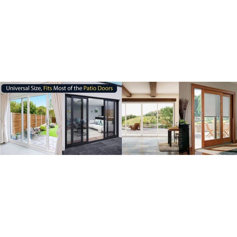 G.A.S. Hardware Screw on Track Cover for Sliding Patio Glass Doors